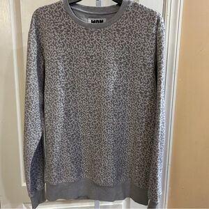 WON Woolf Originals New York Men’s Textured Knit Crewneck Sweater – Size Large